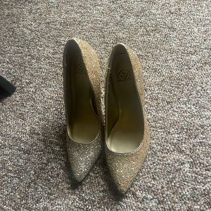 Glitter heels